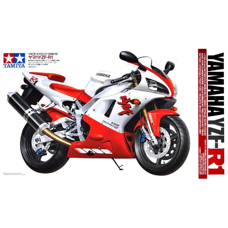 

1/12 TAMIYA YAMAHA YZF-R1 14073