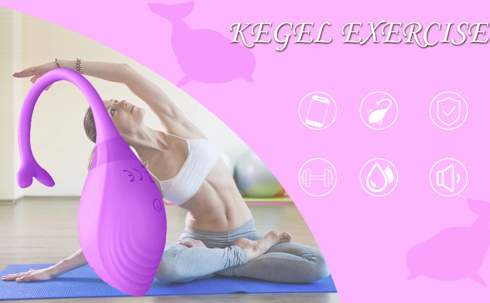 App Gesteuerter Kabelloser Vibrator Bluetooth Wearable Love Egg_voghion.com