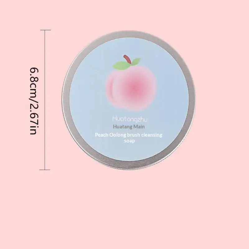 *천연 메이크업 브러쉬 클리너 비누 다기능 세척 야외 휴대용 화장품 여행용 뷰티 클리너 도구 재사용 가능.