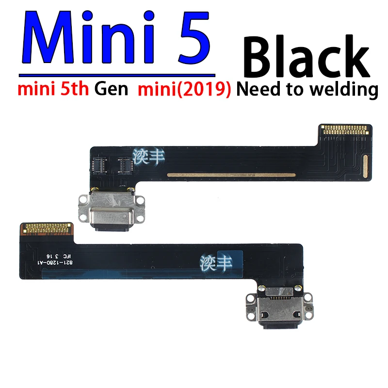 USB Ports Charger Dock Connector Microphone Cable Ipad Mini 2nd 3rd 4th 5th 6th 2 3 4 5 6 Generation Charging Flex 2011