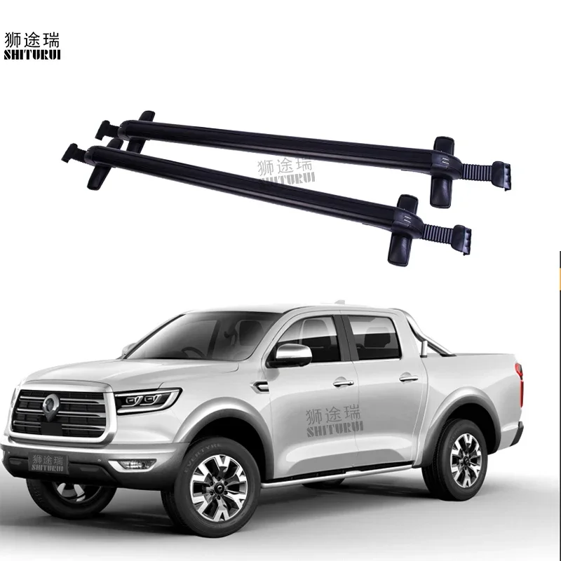 

FOR POER Sport 4 Door Ute2005 2006 2008 2009 2010 2011 2012 (Clamp Mount)The roof bar, lock anti-theft load ability