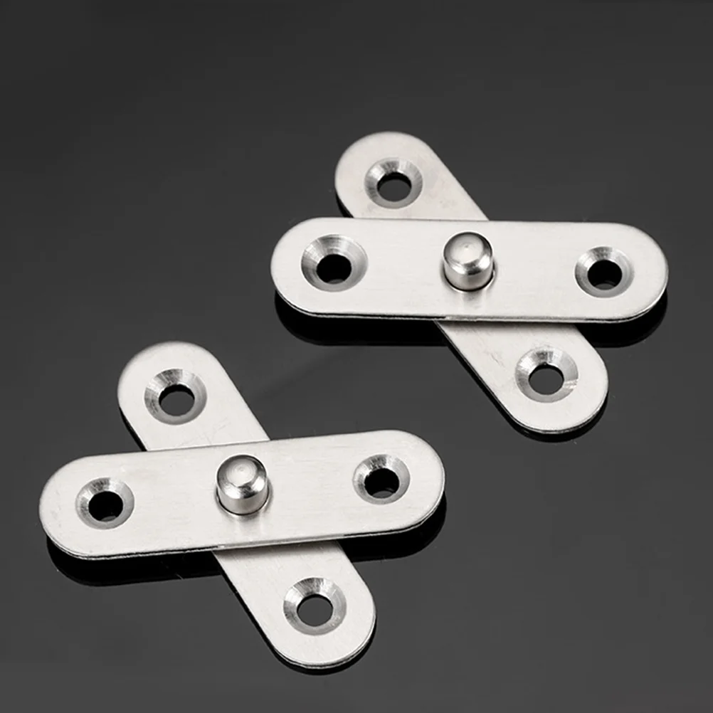 

Degree Rotatable Household Door Hinges Stainless Steel Up and Down Hinges Location Hinge Hidden Furniture Hinge Tool