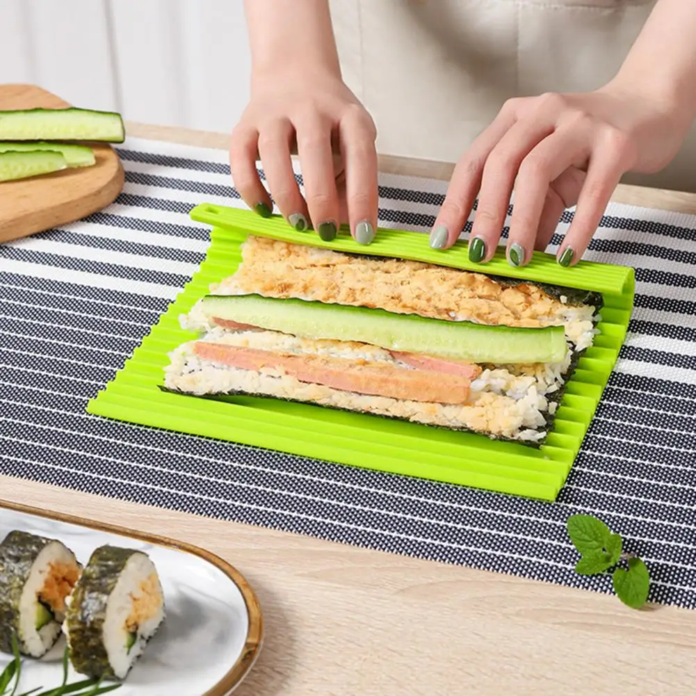 

Professional Sushi Making Equipment Silicone Sushi Mat Professional-grade Silicone Sushi Roller Mats Molds for Even Easy Diy