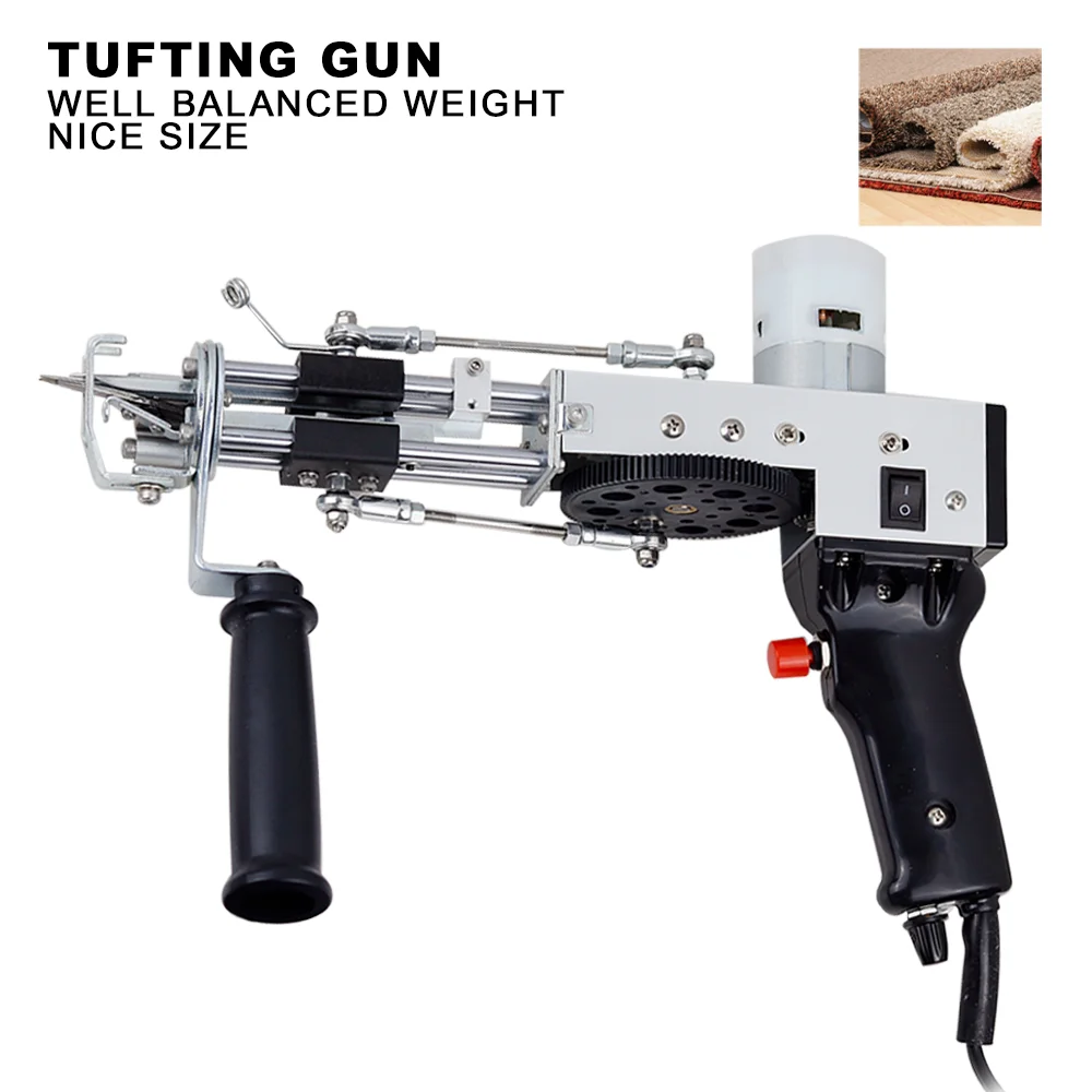Electric carpet tufting gun carpet tufting machines Carpet weaving flocking mach
