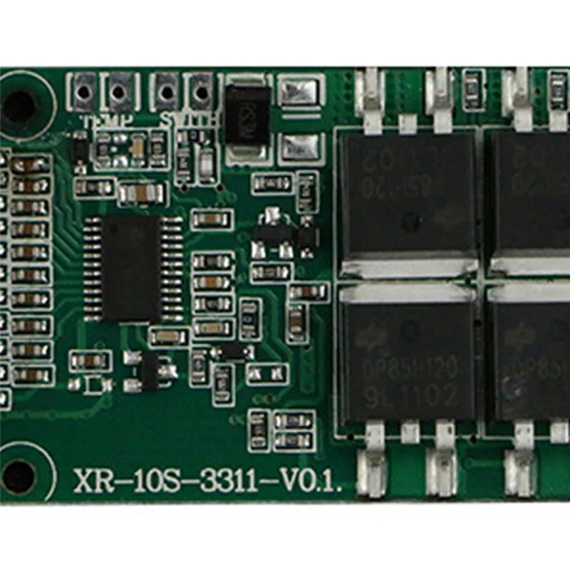 리튬 이온 배터리 충전 보호 보드, BMS 10S, 36V, 15A 18650, PCB, PCM, 공통 포트, 전기 자전거 충전