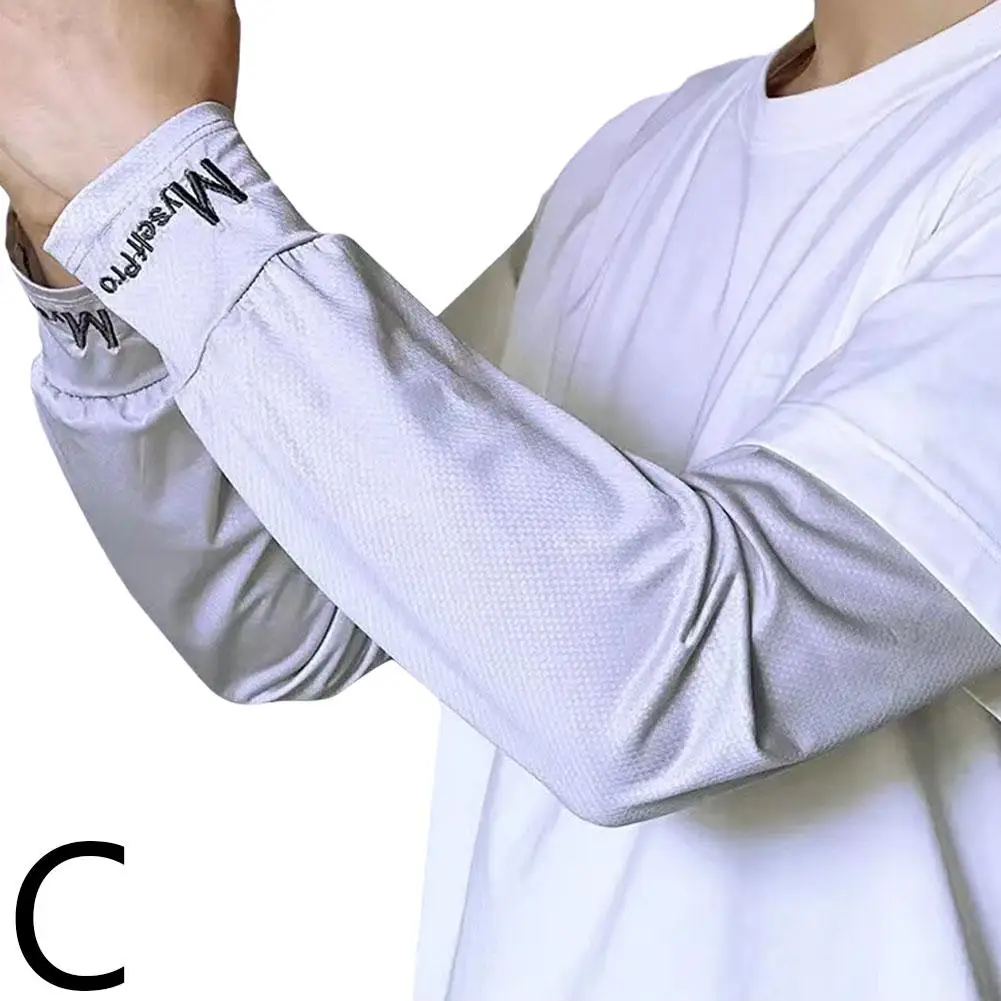 Men's Outdoor Sun Protection Breathable Arm Sleeves