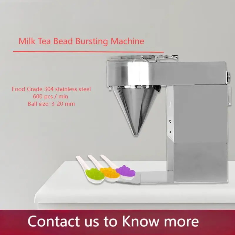 Whole-price Tea Equipment Bursting Juicy Ball Bubble Making Machine bubble tea blastin ball popping machine for tea Jelly Ball