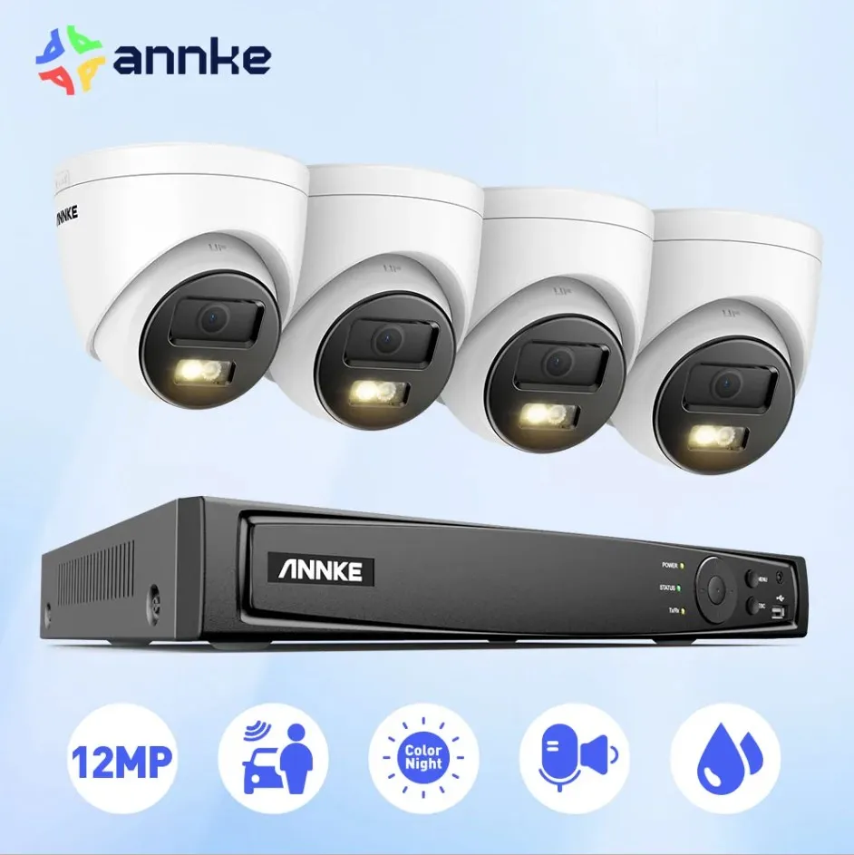ANNKESmartHomeDualLightSmartCCTVCameraVideoSurveillanceKit
