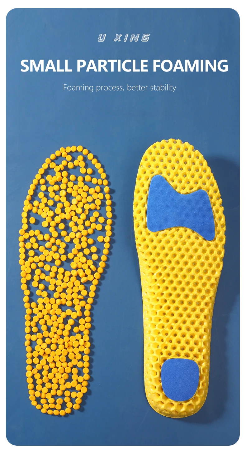 Bangni Memory Foam Insoles Orthopedic Sport Support Insert Woman Men Shoes Feet Soles Pad Orthotic Breathable Running Cushion