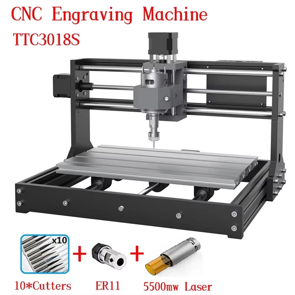 Twotrees TTC3018 Máquina de Gravura CNC 3 Eixos para Madeira e PVC