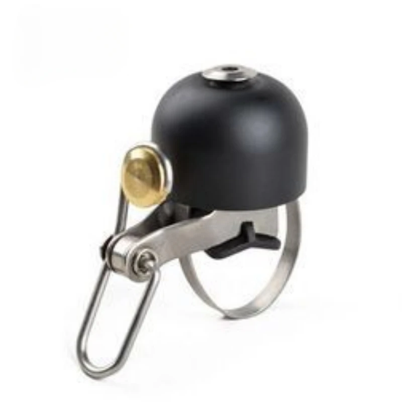 

Classical Black Copper Bell Cycling Horns Handlebar Bell Crisp Sound Horn Bicycle Bell Safety Warning Alarm Bike Accessories