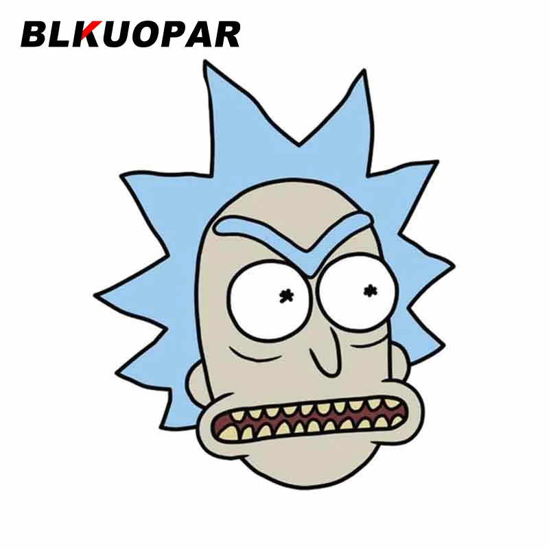 

BLKUOPAR Decals Rick Car Assessoires Motorcycle Scratch-Proof Air Conditioner Personality Laptop Car Stickers JDM Decoration