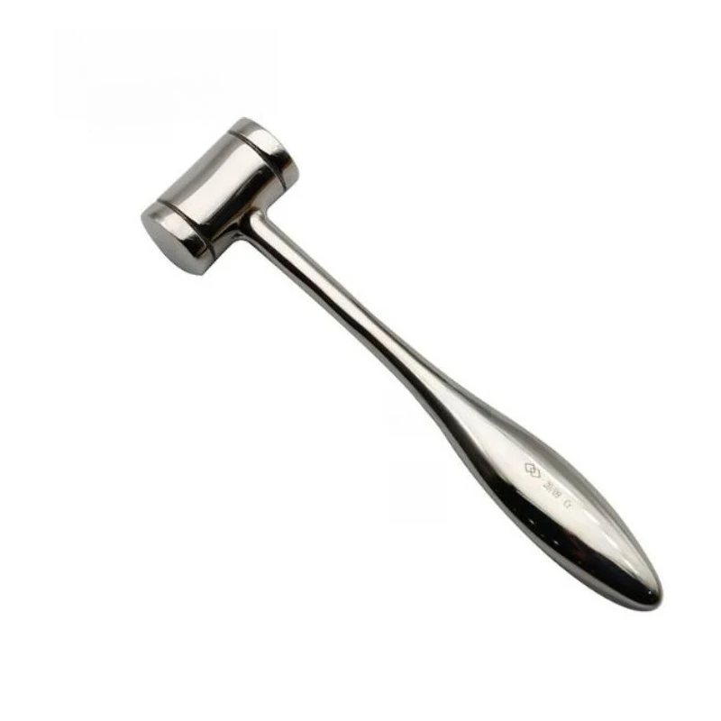 3-teiliges Zahnknochenhammer-Set mit Edelstahlgriff, Chirurgisches Extraktionswerkzeug für Zahnärzte, Dentalprodukte