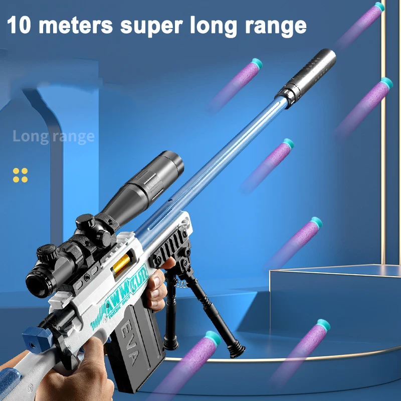 98k Upper Pressure Shell Ejection Awm Soft Bullet Gun Can Fire