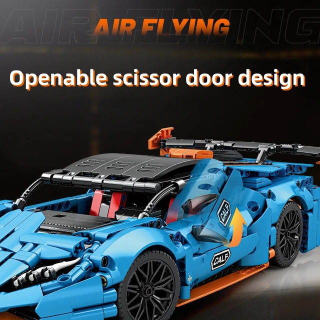 1103PCS Childrens RacingCar Building Blocks Toy Sports Car Puzzle Assembly Plastic Non toxic Building Blocks Gift Birthday Gift 3