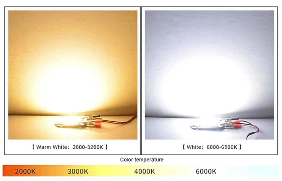 Description Picture 6 of itemLED Chip COB lamp 50W 60W AC 220V 240V IP65 Smart IC No Need Driver DIY Flood light Led Bulb Spotlight Outdoor Lamp bead