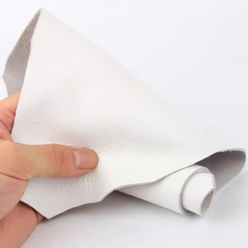 미세결정 소가죽 오프화이트 가죽 소재, 무지 직조 소파, 침대 옆 식탁 의자, 원형 스툴, 부드러운 커버, 전체