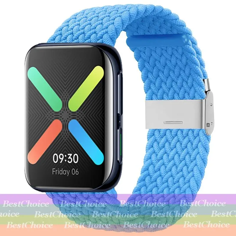 Breathable Braided Nylon Watch Strap - Versatile Replacement Bracelet Accessory