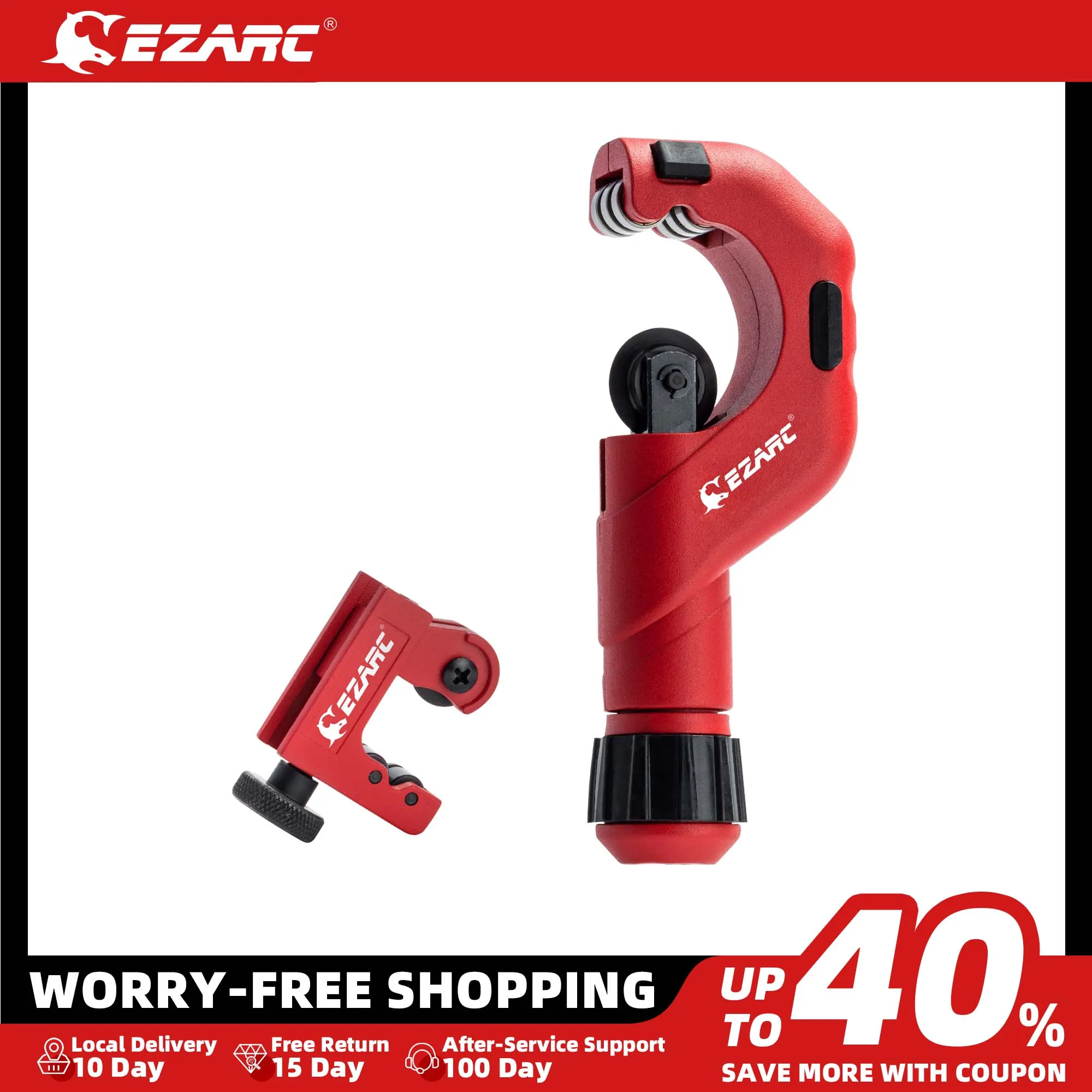 EZARC2PcsTubingCutterSet350mmOuterDiameterPipeCutterandMini