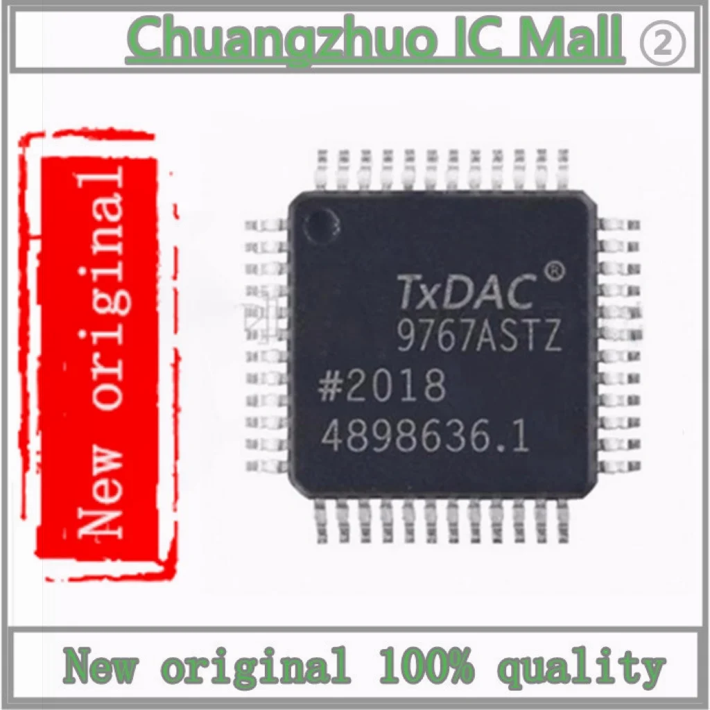 

1PCS/lot New original AD9767ASTZRL AD9767ASTZ 35ns 14 Parallel 2.7V~5.5V LQFP-48(7x7) Digital To Analog Converters (DACs) ROHS