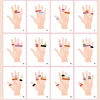 Early Educational Thinking Training Toy for Kids Fingers Ring Game with Elastic Bands and Bell Parent-child Interactive Games 4