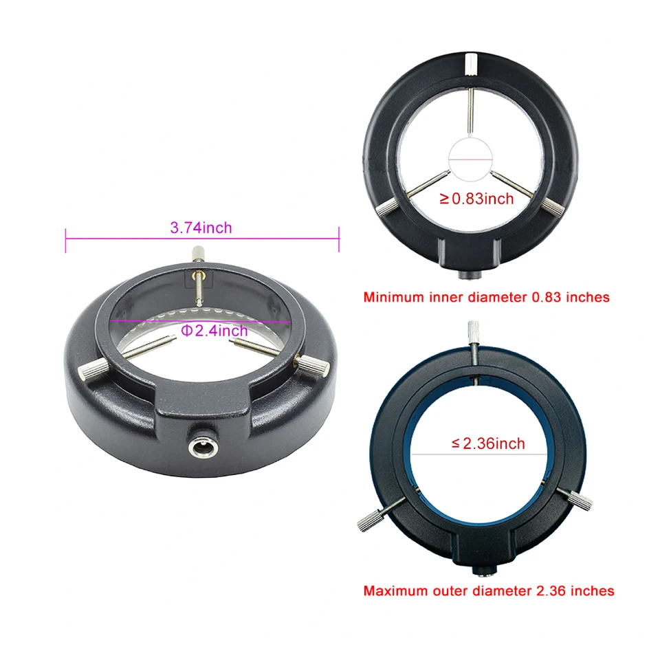 Verstelbare 144 Led Ring Licht Lamp Voor Industrië... – Vicedeal