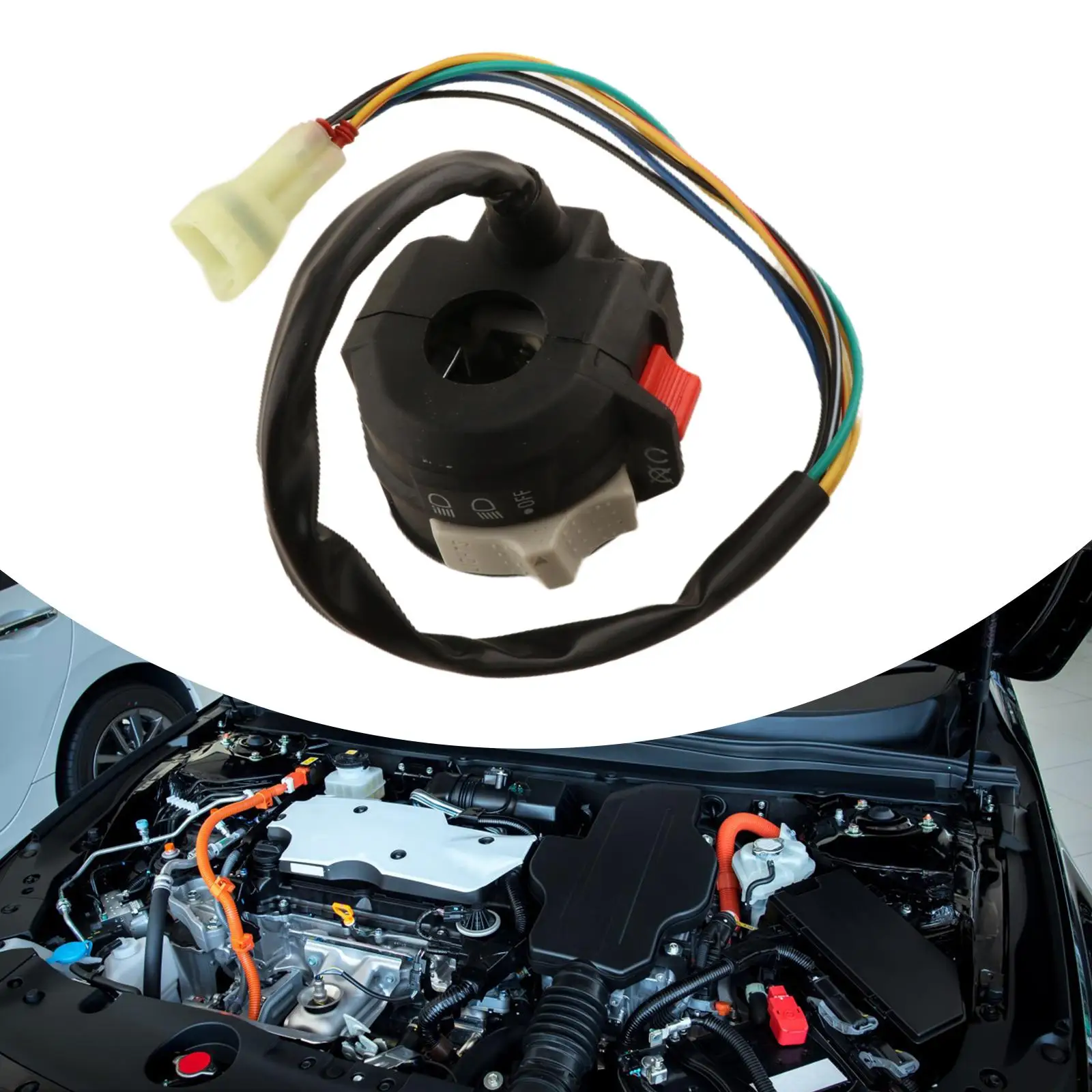 Left Handlebar Control Switch 5fk-83975-11-00 5fk-83975-00-00 Direct Replaces for Yamaha ATV Yfz350 Banshee 350 Spare Parts