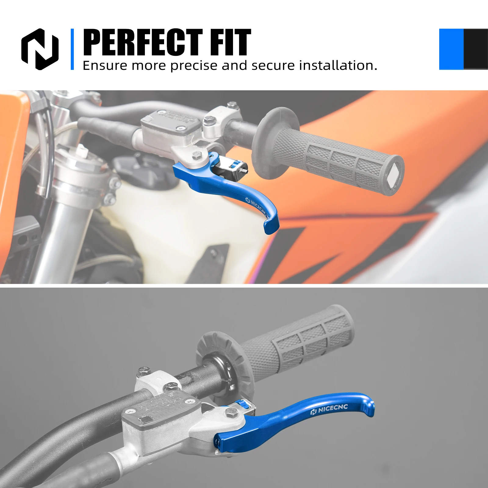 NICECNC Für Husqvarna TE300 TE250 FE350 FE450 FE501 FE250 2014-2016 TC250 FC 350 450 250 2014-2015 Kurzer Kupplungshebel aus Aluminium – Detail 14