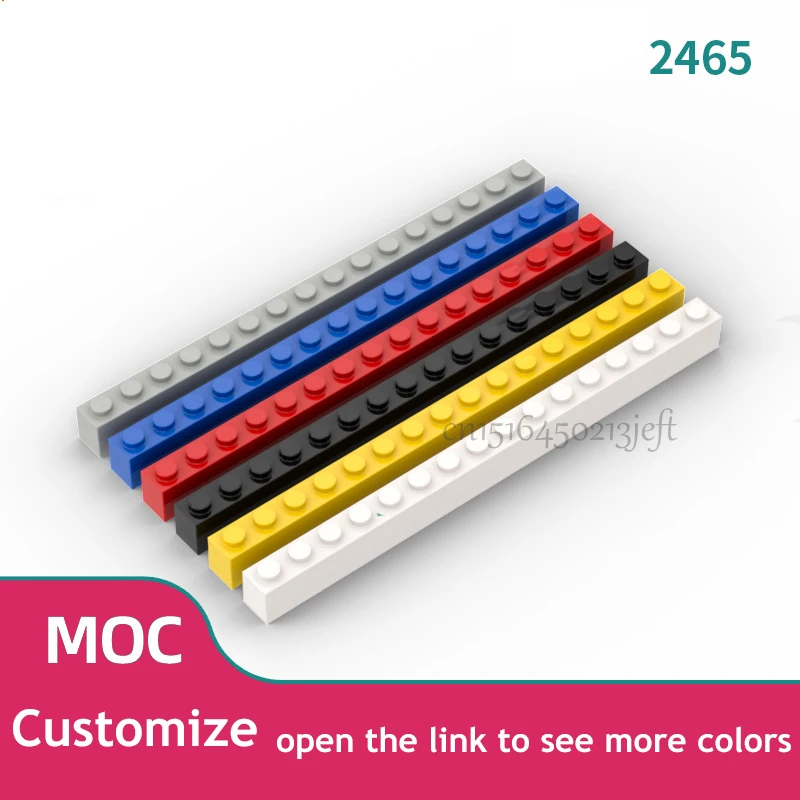 80 Stück Bausteine, 1 x 16 Punkte, 2465, dicke Zahlen, Steine, pädagogisch, kreative Größe, Kunststoff, DIY-Zubehör, kompatibel mit allen Marken