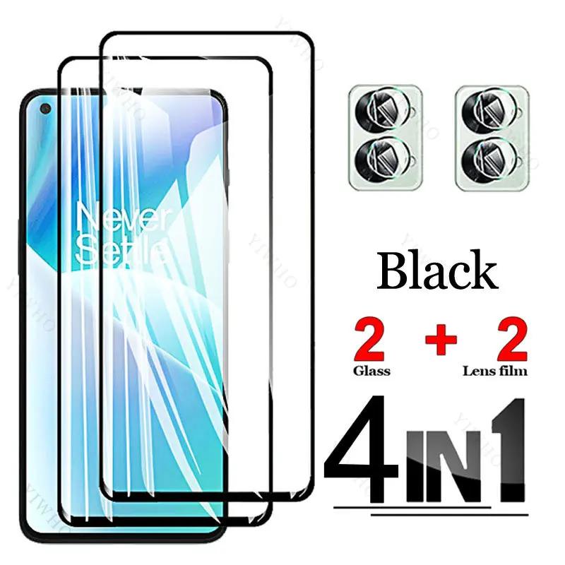 

Защитное стекло, закаленная пленка для Oneplus Nord 2 T Lite, защита экрана объектива камеры для OnePlus Nord2T Nord2lite, Противоударная