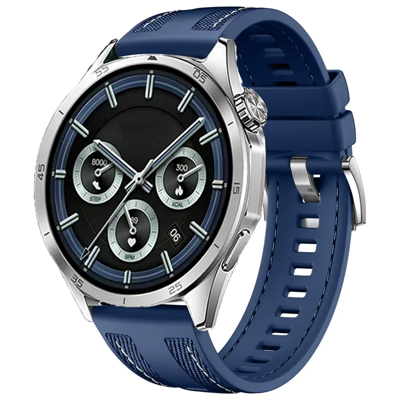 Premium Silicone Nylon Composite Strap - 22mm Bracelet Band
