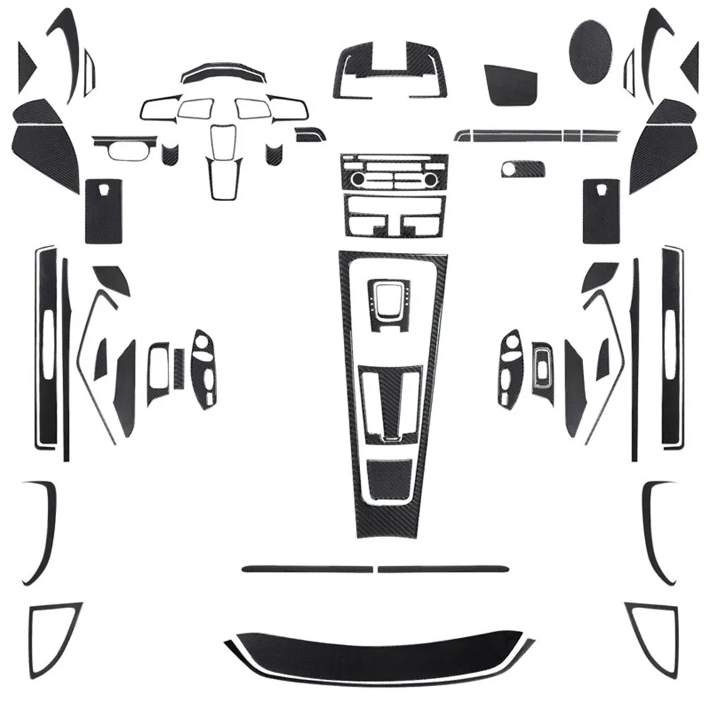 

Carbon Fiber Car Dashboard Steering Wheel Frame Interior Sticker For Porsche 718 2016-2022 Modeling Accessories