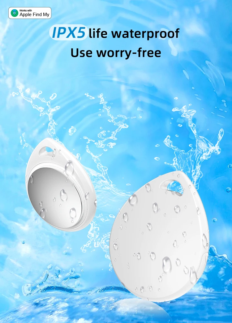 Timethinker Bluetooth GPS Tracker Tags Apple Find My APP ITag Anti Lost Smart Tag Key Card Finder IOS Pets