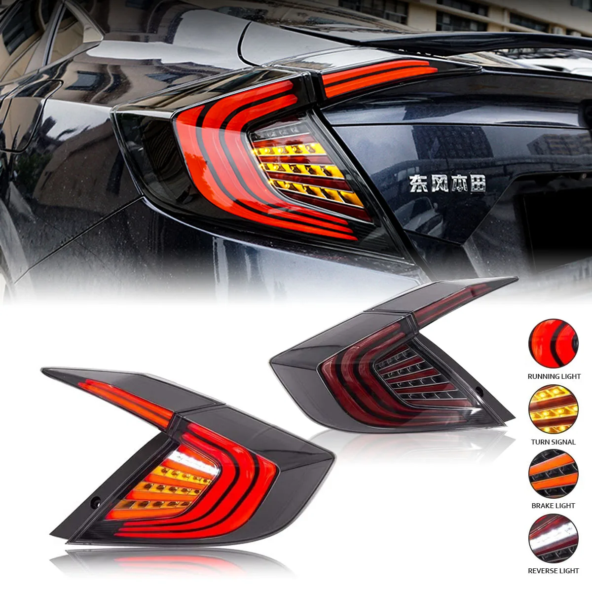 luces-led-para-coche-accesorios-para-honda-civic-10-generaci-n-2016