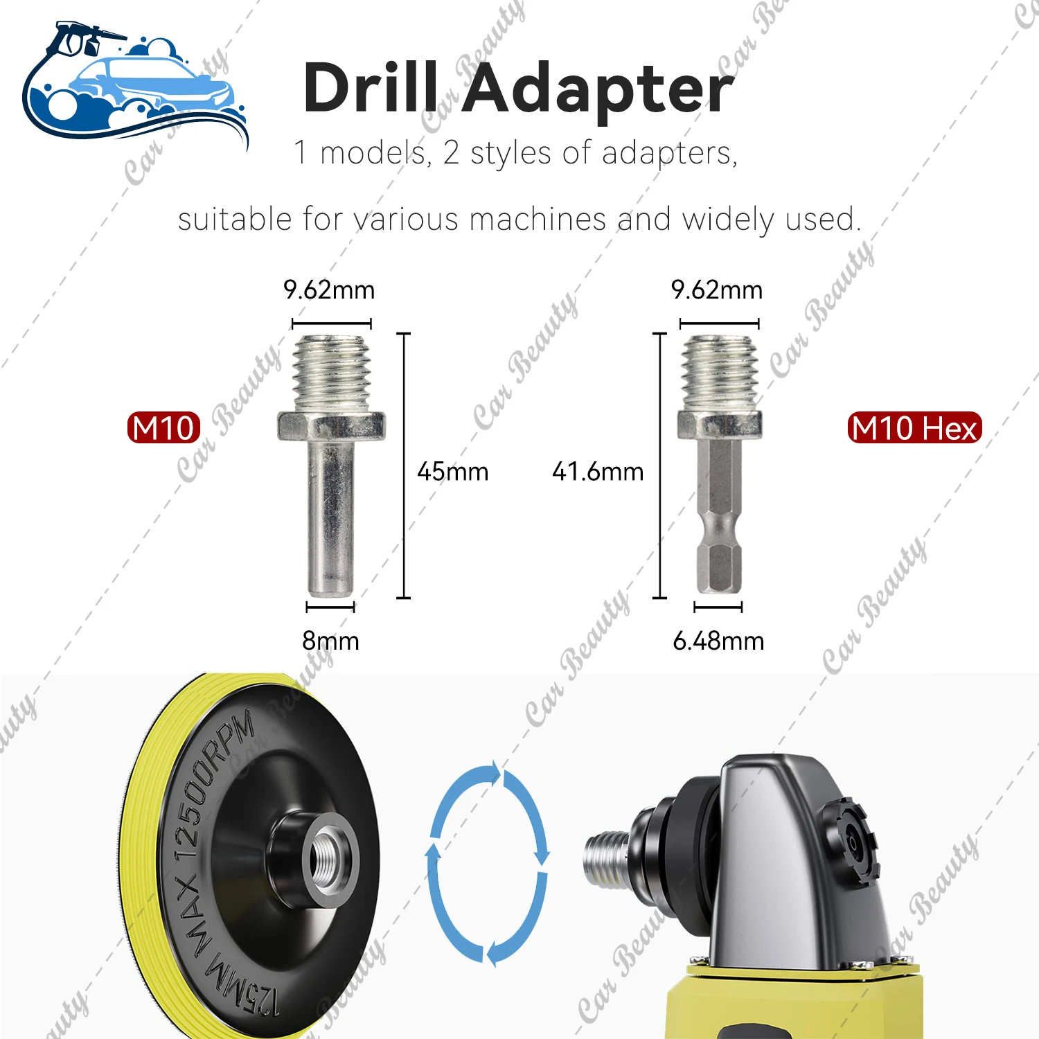 Sanding Discs 4 Inch 97mm Hook and Loop Adhesive Sandpaper For Car Detailing Headlight Restoration Metal Polishing Woodworking