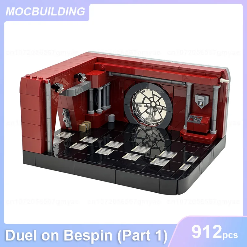 MOC Bausteine Yavin IV Rebellenbasis Besprechungsraum Diorama DIY Zusammenbau-Set Architekturmodell Sammlerstücke Spielzeug Geschenke – Detail 7