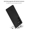 Luxury Leather Phone Case For Samsung Galaxy S24 S25 Ultra 5G Nubuck Leather Protective Case S24Ultra S25Ultra Shockproof Cover 5