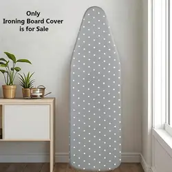 Large Non-Slip Thick Ironing Board Cover, Colorful and Protective - 148x55cm (148X55 Bamboo Leaf)