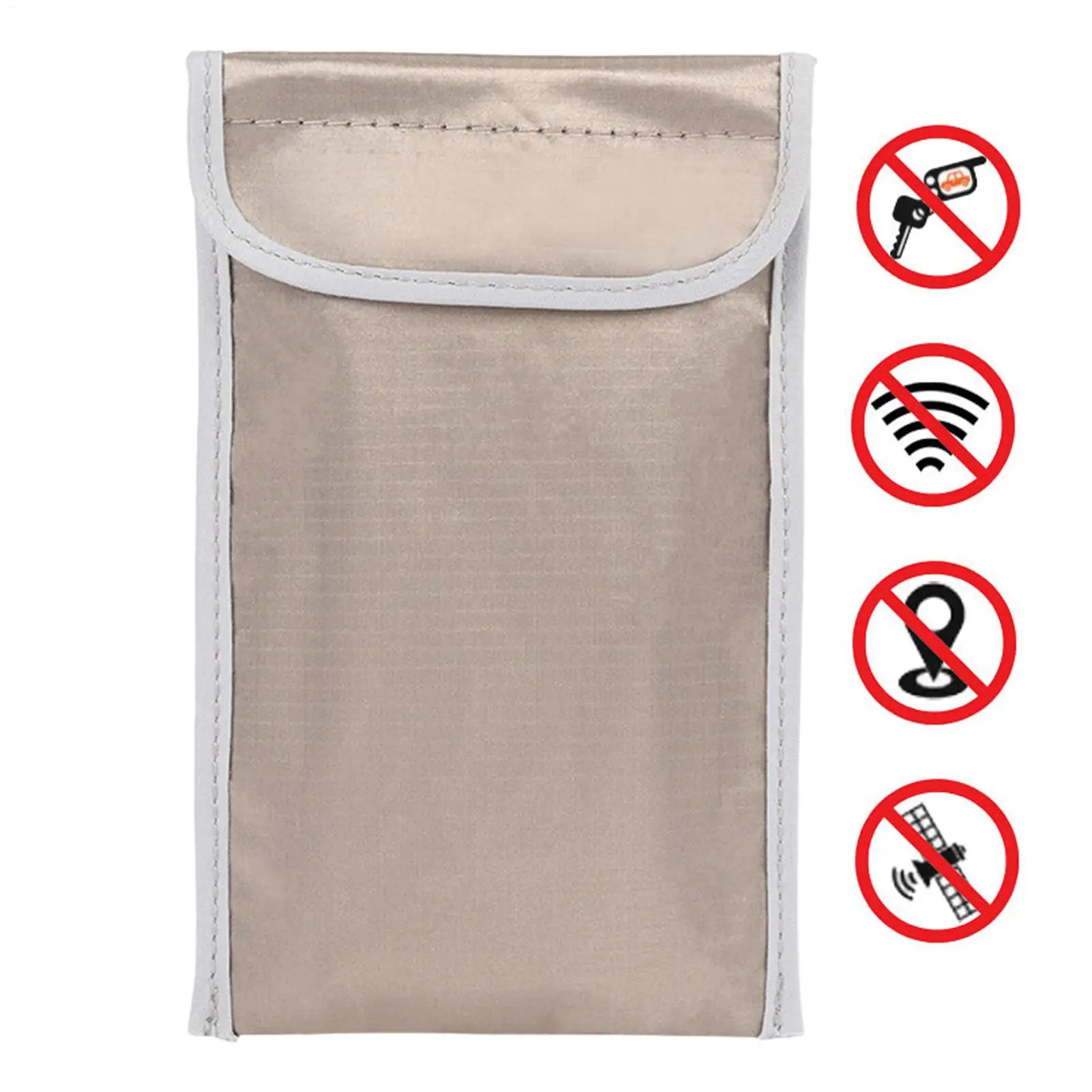 RFID Signal Blocking Faraday Bag - Anti-Theft Shield & Privacy Protector
