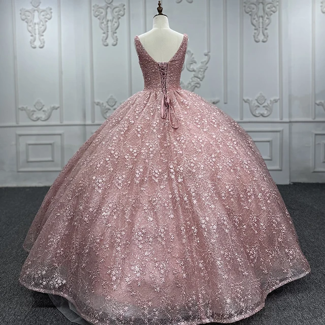 Elegant Evening Dresses For Women Lace Crystal Stones v Neck Sleeveless Floor Length DY8333 Vestidos De Noche 2