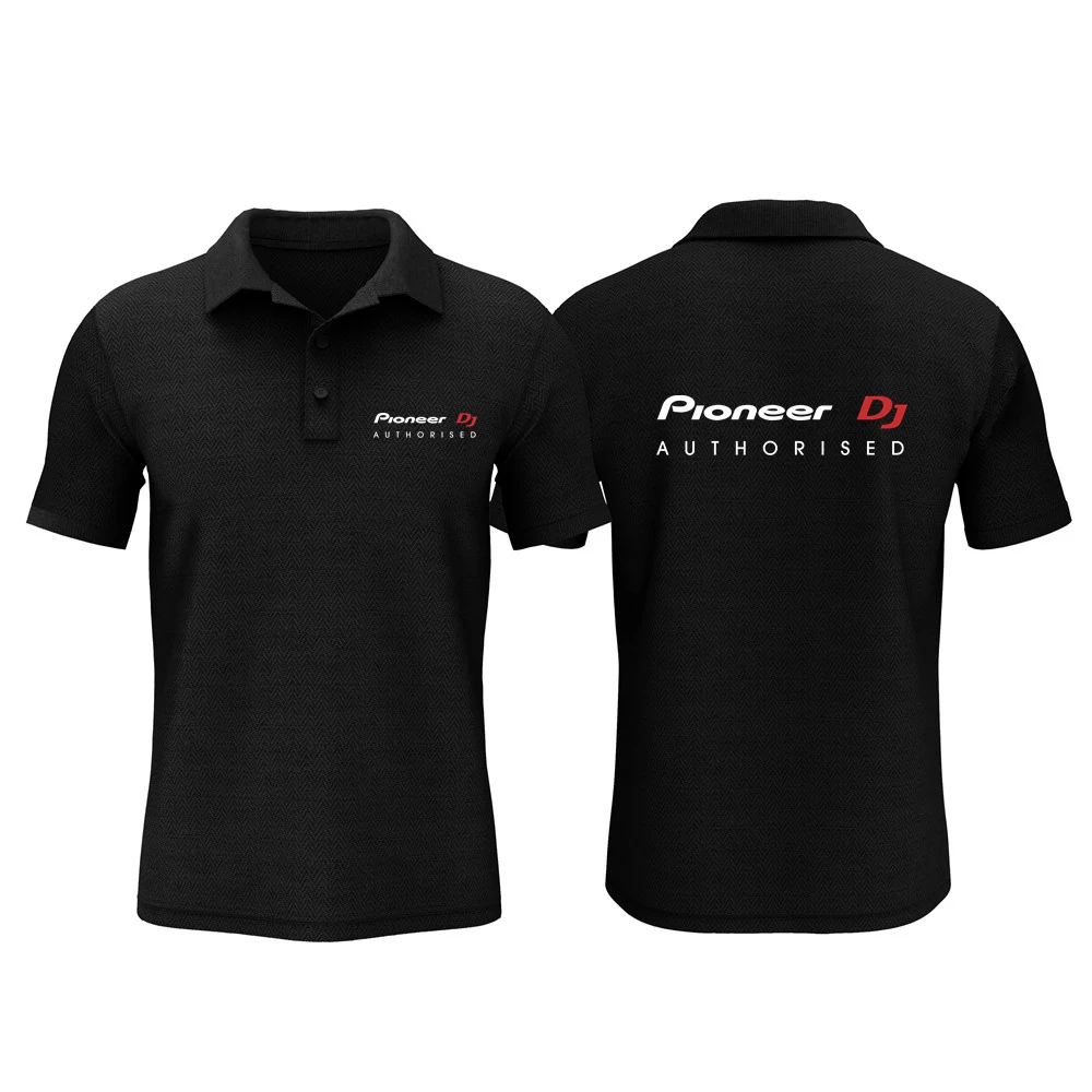 Pioneer PRO DJ 限定Tシャツ Pioneer DJ Polo Shirt DJ Style Pioneer Men Casual Tees