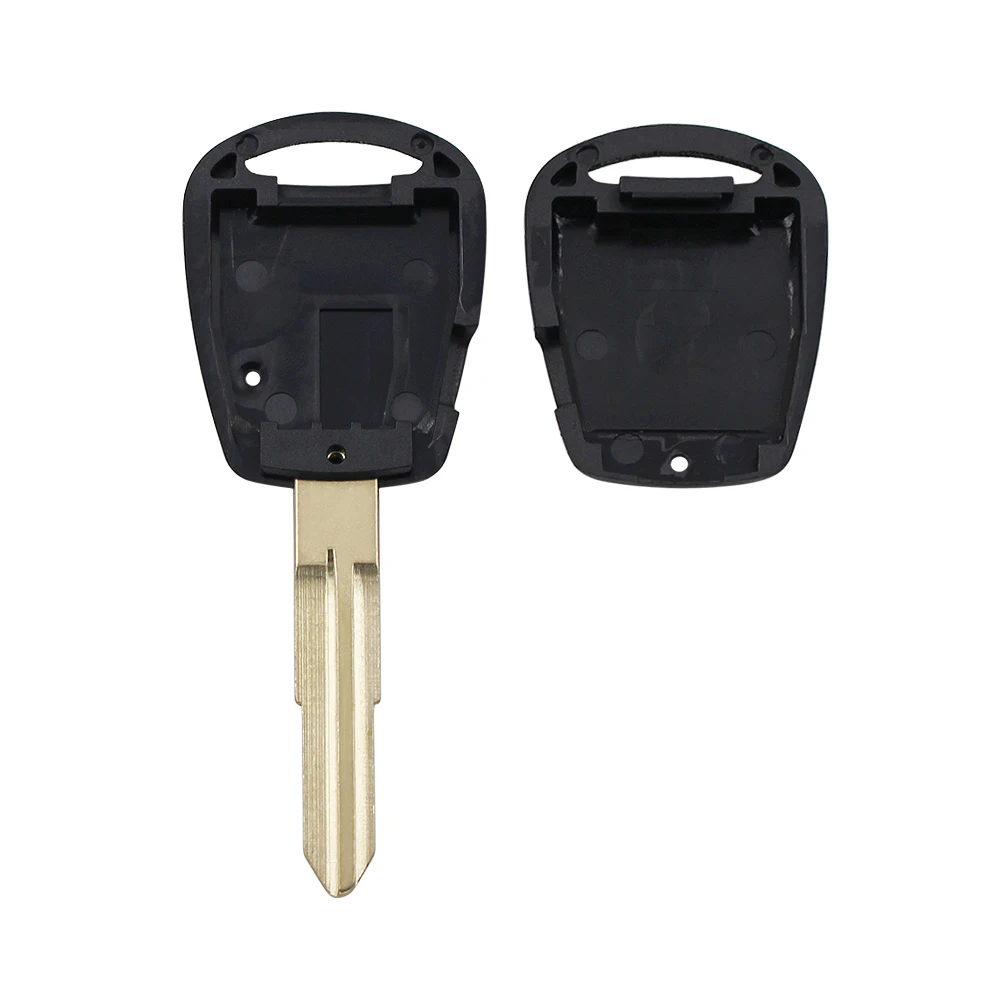 Ecusells Replacement 1 Button Remote Key Case Shell Fob for Hyundai Getz Accent Verna Uncut HYN12 HYN10 Key key case car key shell car remote key car key key shell