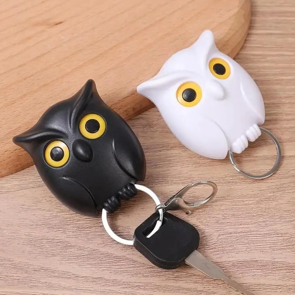 Multifunction Owl Shape Key Holder Creative Owl Night Wall Magnetic Key Holder Magnets Hanging Wall Mounted Adhesive