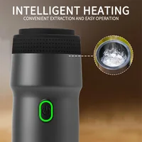 Expresso Coffee Maker 60ml Portable Electric Coffee Machine Wireless Capsule/Powder Heating Expresso Machine For Outdoor Car 2