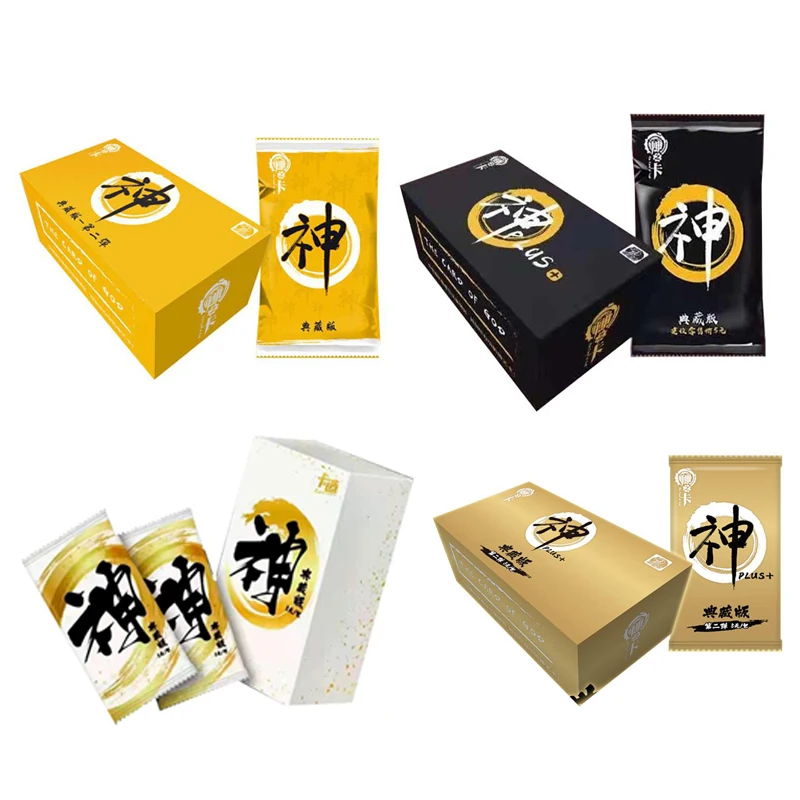 

The God of Card Collection Edition Anime Characters Rare Battle Box Glass Diamond Flash SP Card Game Gift for Children Toy Hobby