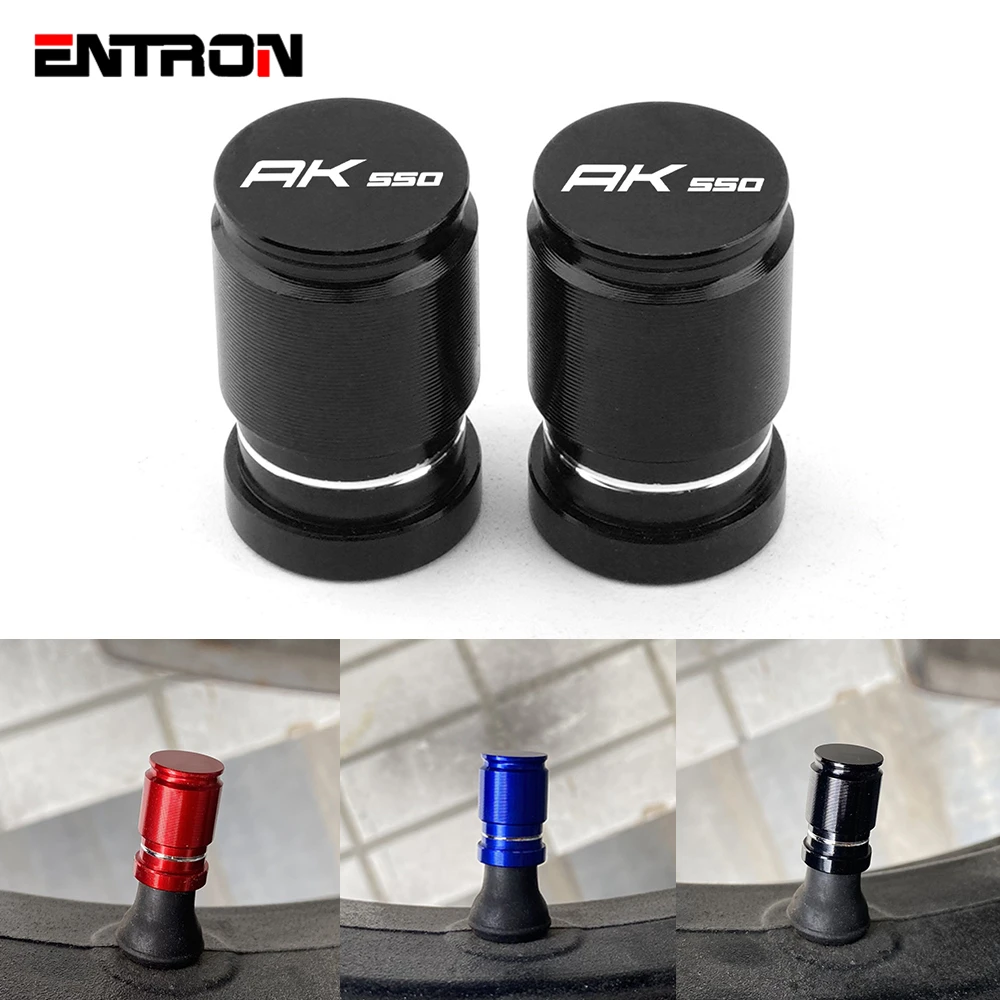 

Logo For Kymco AK550 AK 550 All Years CNC Moto Wheel Tire Valve Stem Caps Rim Cover Plug Motorcycle Accessories 2020 2021 2022
