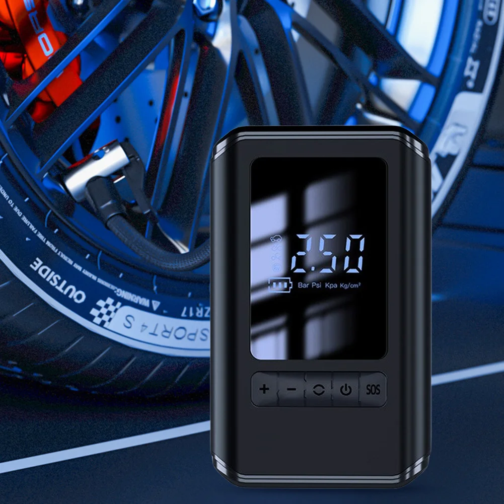 �޴�� ���� ����, USB ������ ���� LED ������ ���÷���, �ٱ�� ���� ���� ����, 2x2000mAh, 130PSI