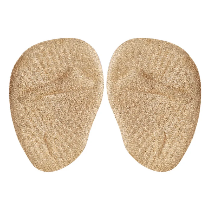 4D Anti-slip Silicone Gel Inserts for Plantar Fascitis Half Insoles for Shoes Women Forefoot Anti-Pain Insert Foot High Heels