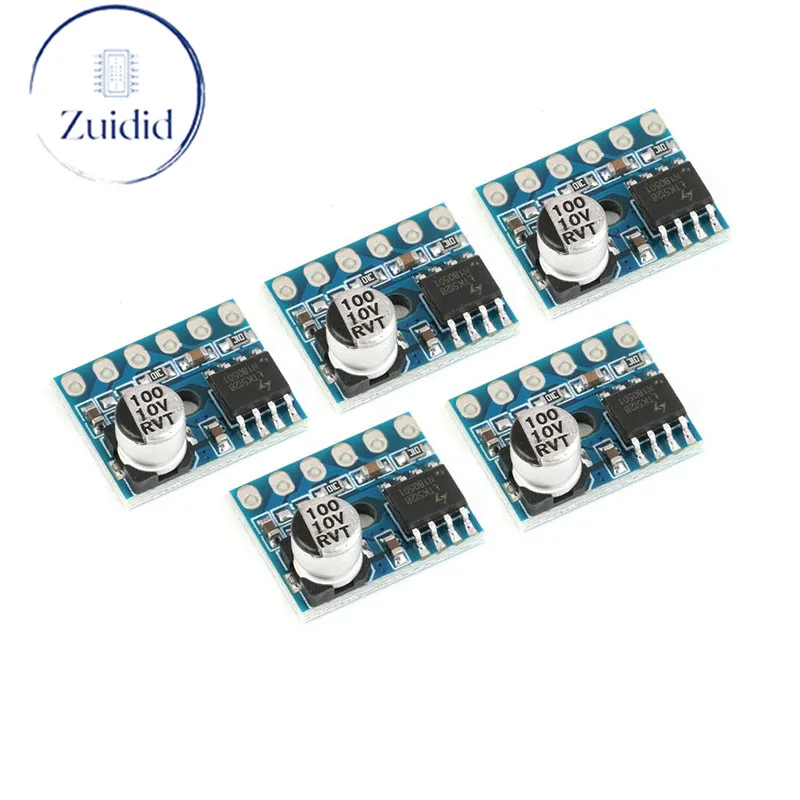 

5/1pcs 5128 Amplifier Board 5W Class D Digital Amplifier Module Mono Audio Speaker Low Distortion VS88715 XY-SP5W