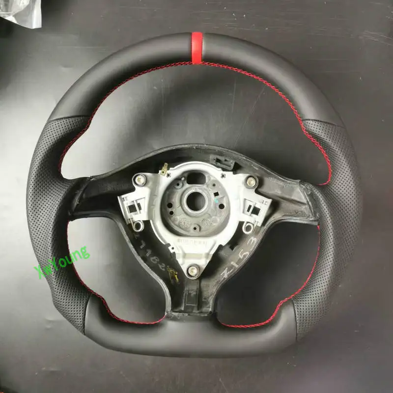폭스바겐 골프 4 IV Mk4 GTI 1997-2003/파사트 B5/세아트 레온 1M MK1 100% 리얼 카본 파이버 스티어링 휠